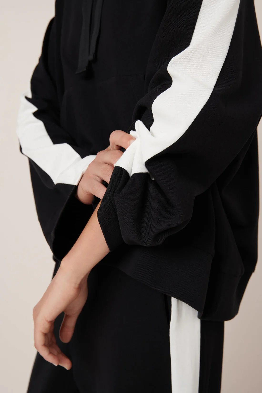 KOWTOW | Contrast Hoodie - Black