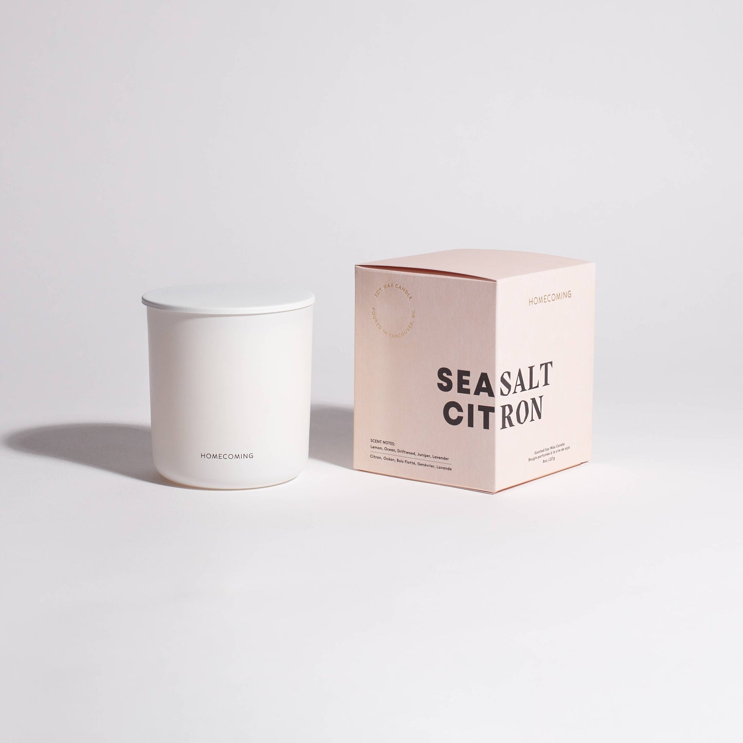 Homecoming | Sea Salt Citron Soy Wax Candle