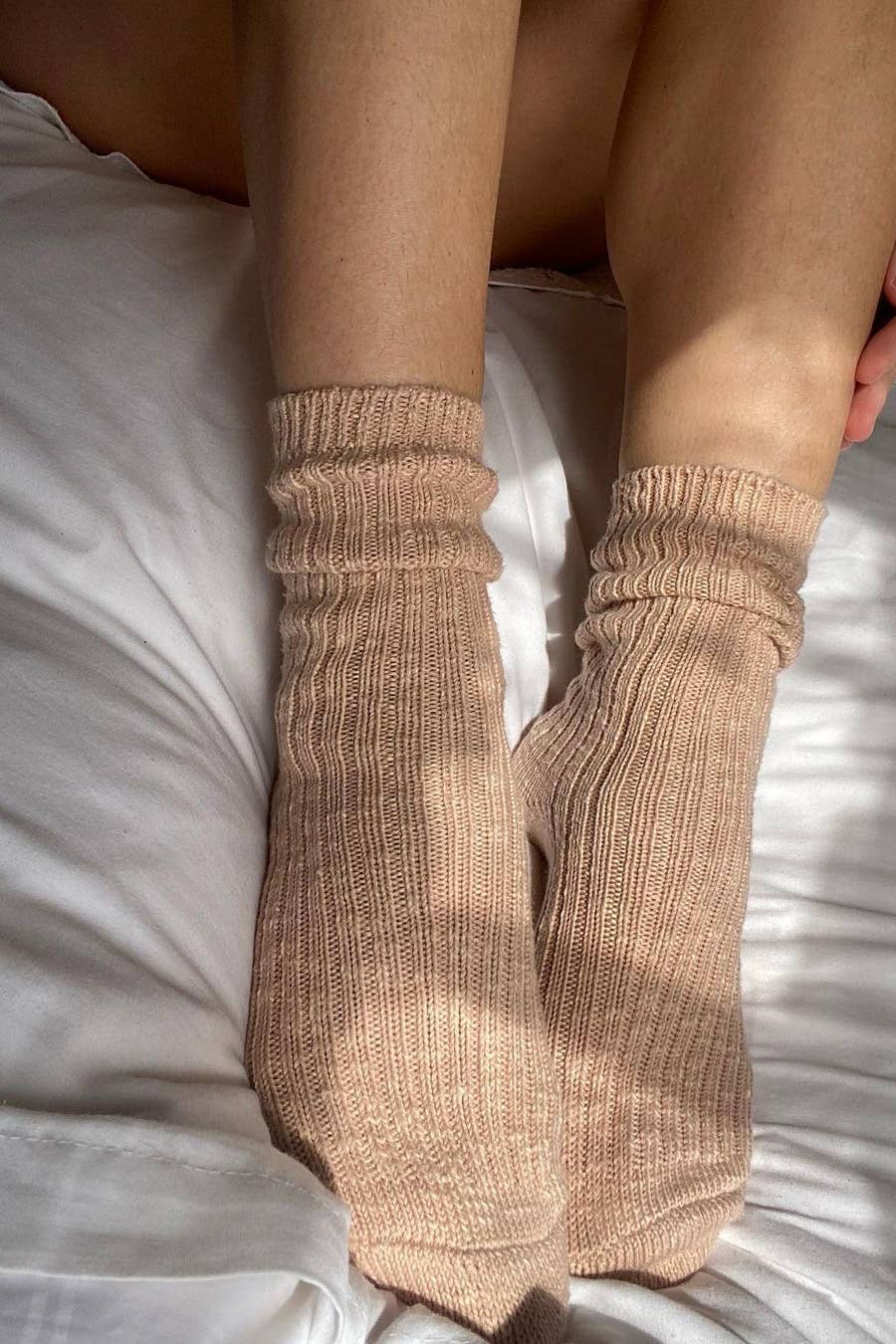 Le Bon Shoppe | Cottage Socks - Toffee