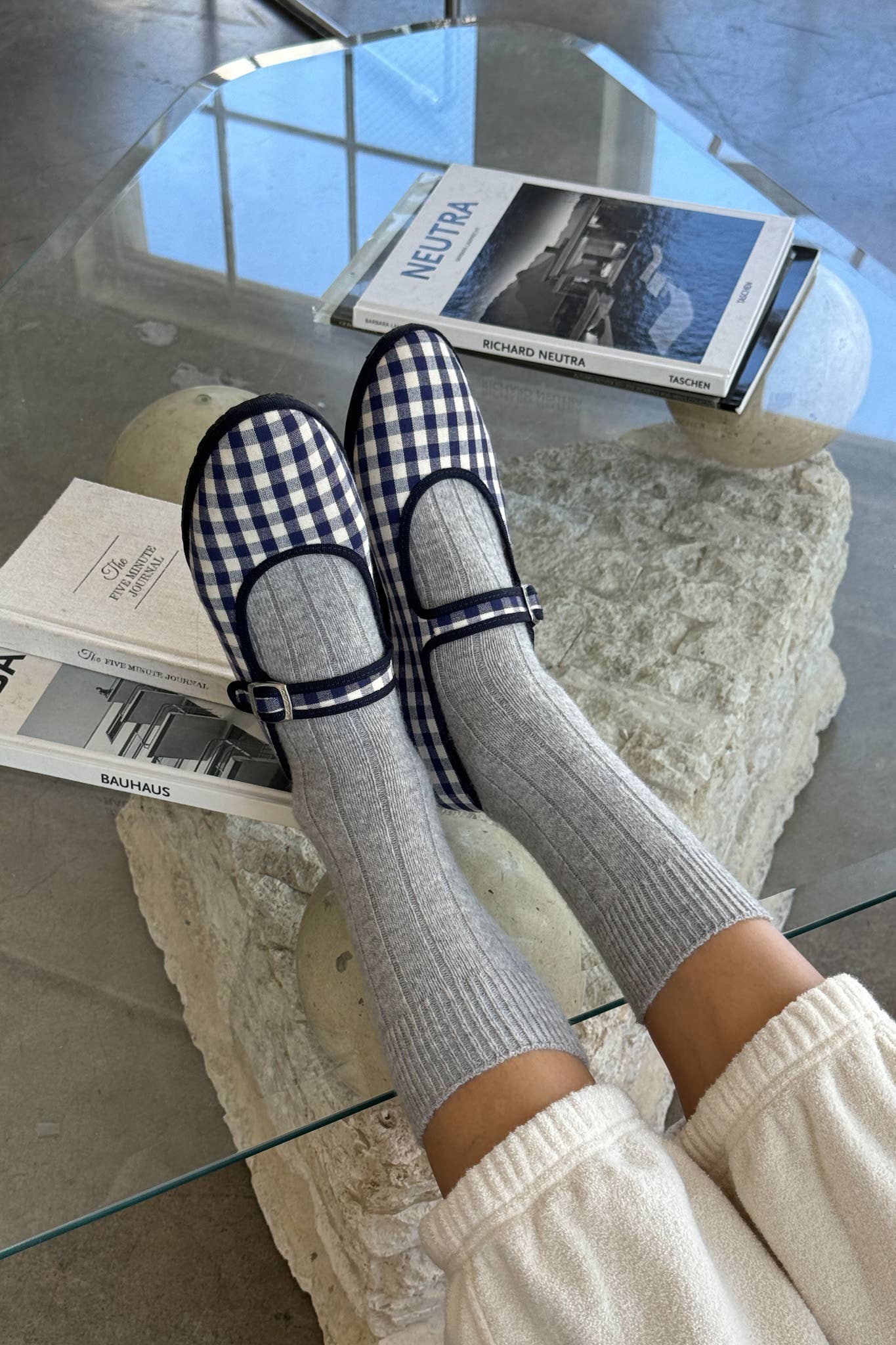 Le Bon Shoppe | Classic Cashmere Socks - Grey Melange