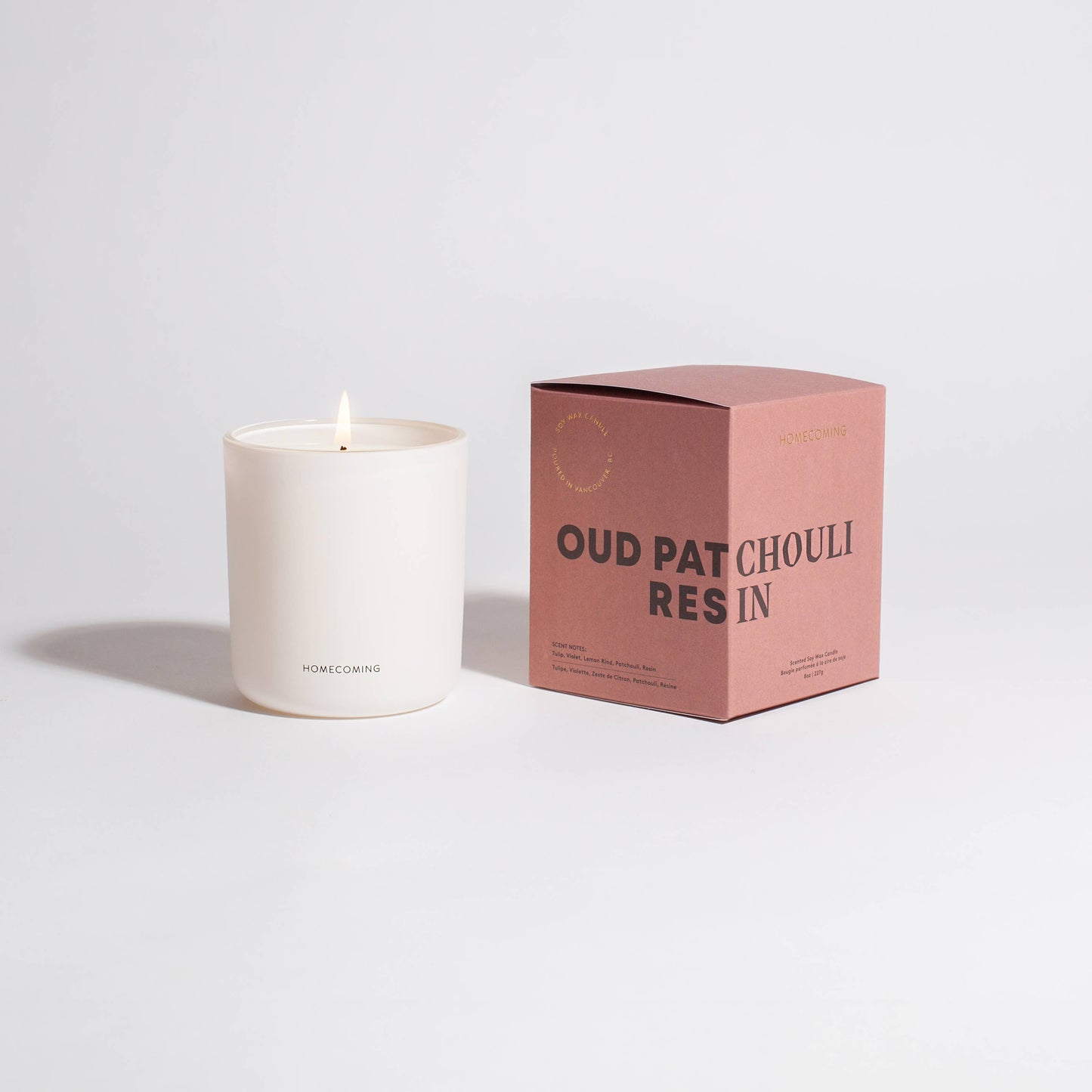 Homecoming | Oud Patchouli Resin Soy Wax Candle