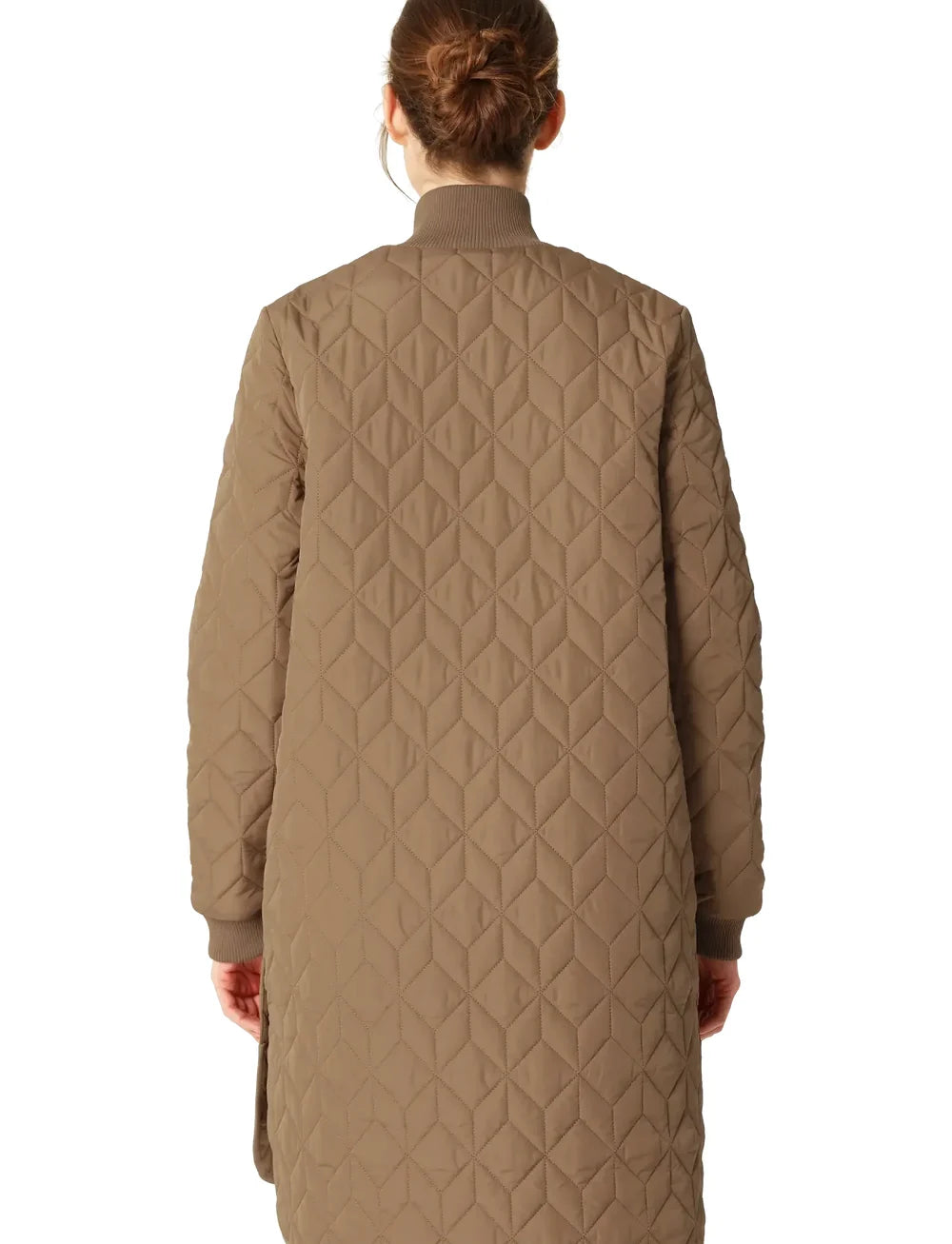 Ilse Jacobsen | Padded Quilted Coat - Mocca