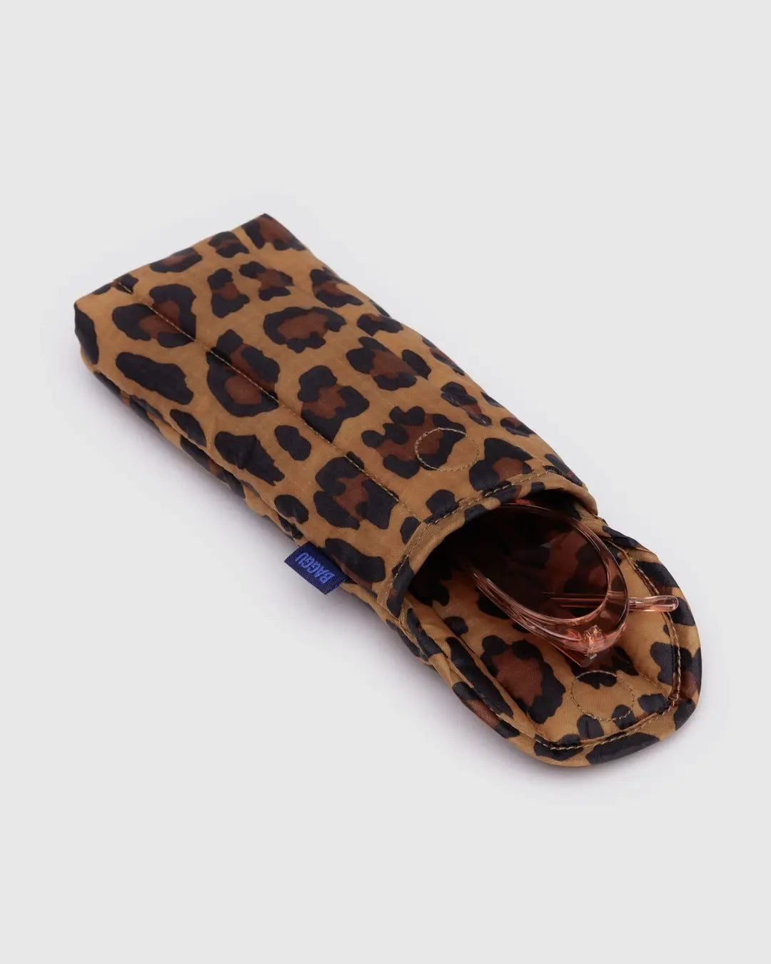 Baggu | Puffy Glasses Case - Leopard