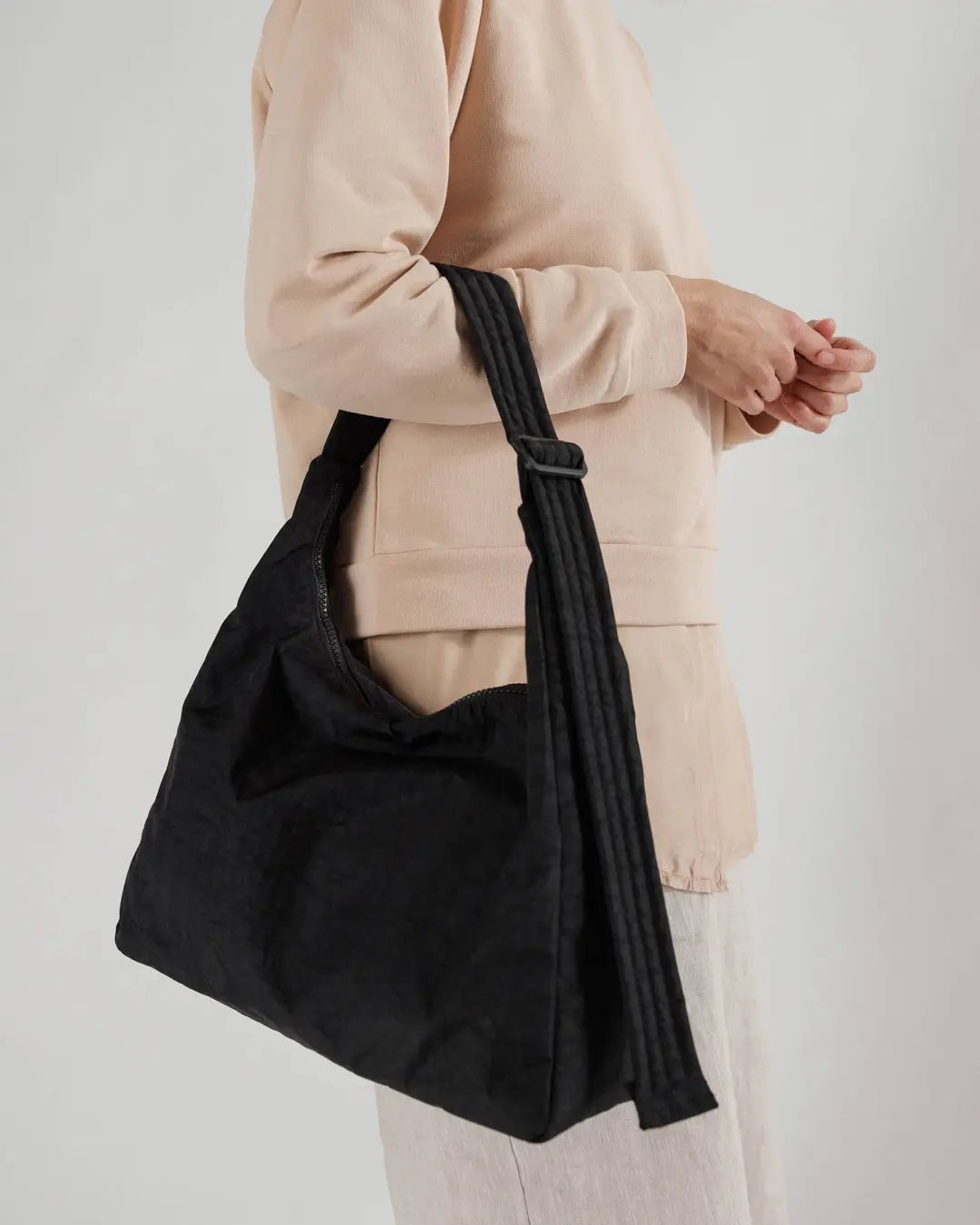 Baggu | Nylon Shoulder Bag - Black