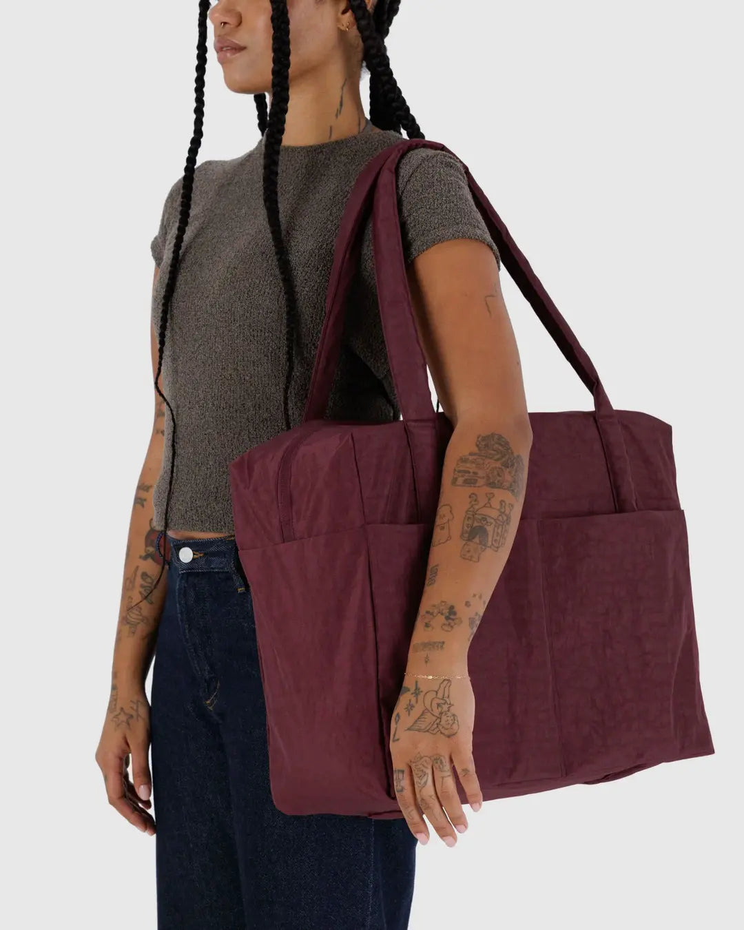 Baggu | Cloud Carry On - Mahogany