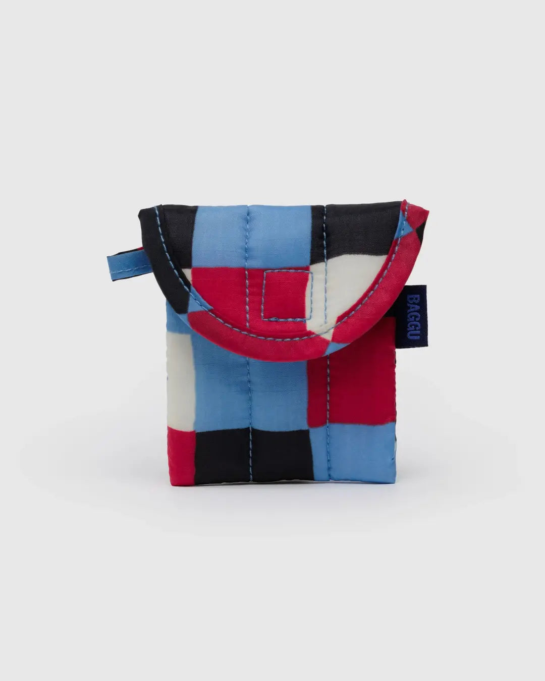 Baggu | Puffy Earbuds Case - Painted Check