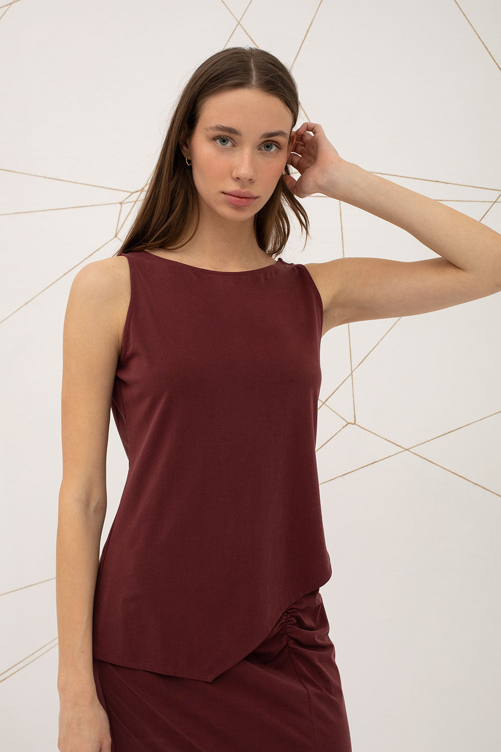 Mus & Bombon | Gallego Top - Garnet