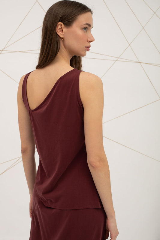 Mus & Bombon | Gallego Top - Garnet