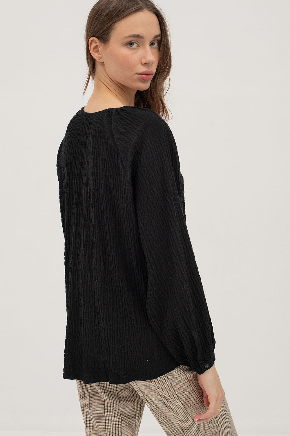 Mus & Bombon | Isna Blouse - Black