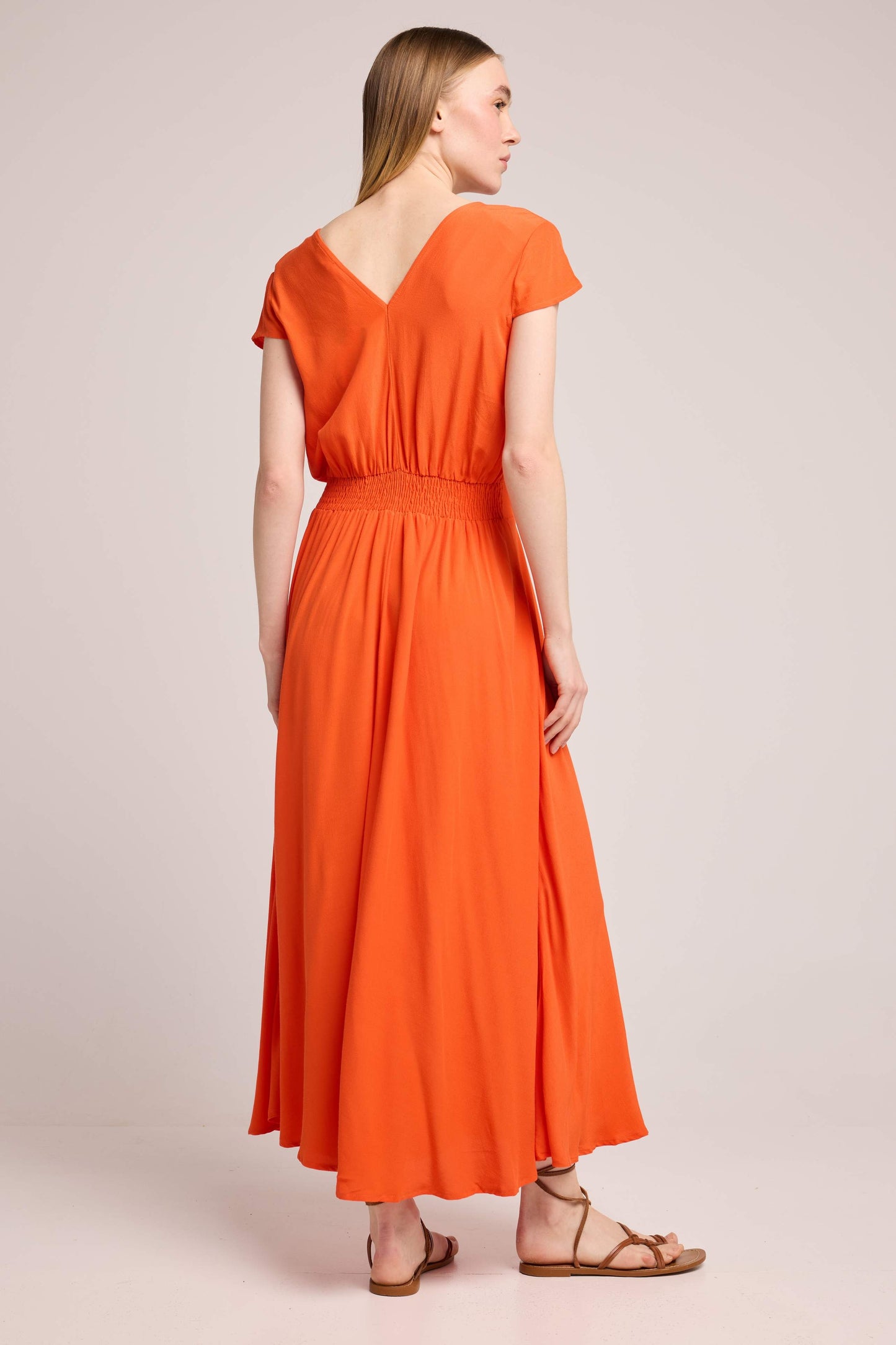 Louizon | Long Dress Waist Detail