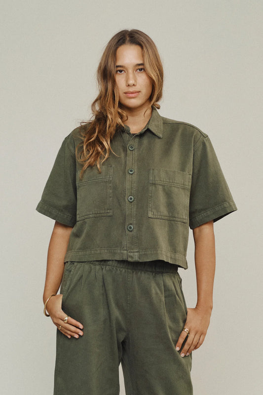 Jungmaven | Phinney Twill - Olive Green