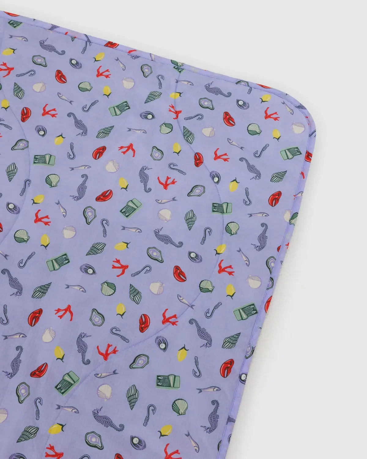 Baggu | Puffy Picnic Blanket - Sea Charms