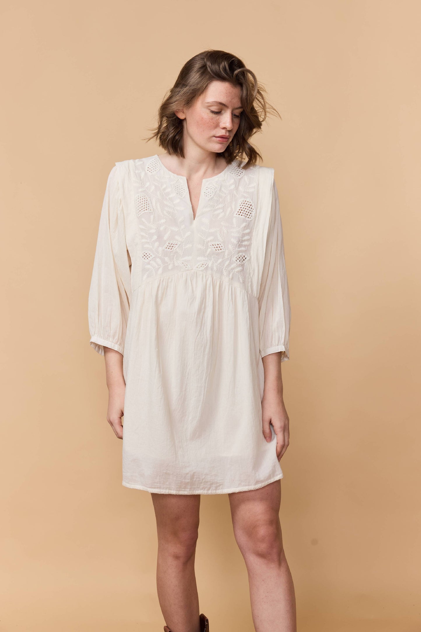 Louizon | Agogo Dress - Ecru