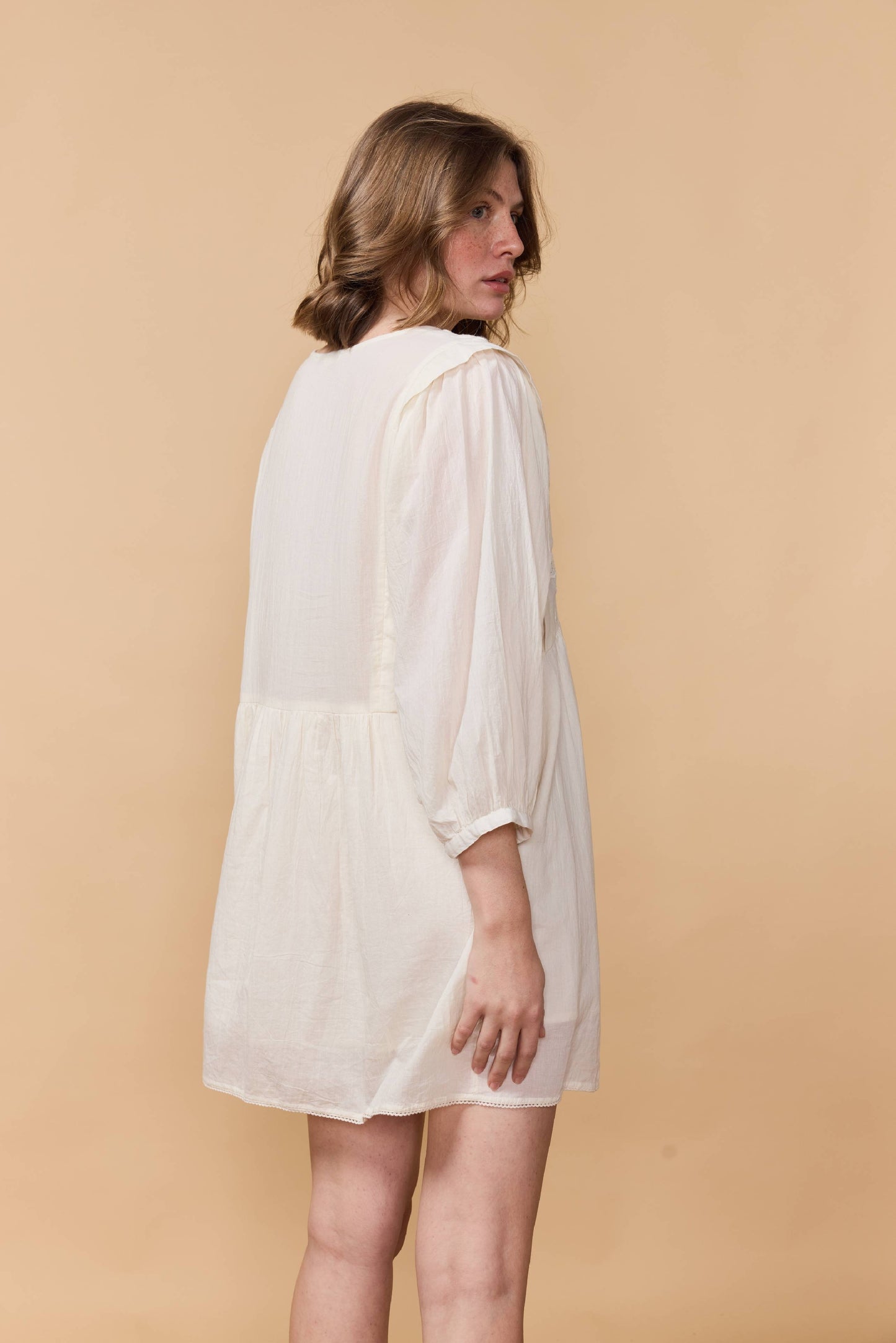 Louizon | Agogo Dress - Ecru