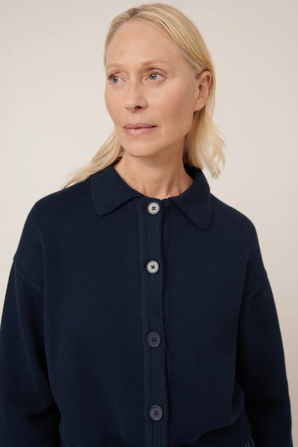 KOWTOW | Utility Cardigan - Navy