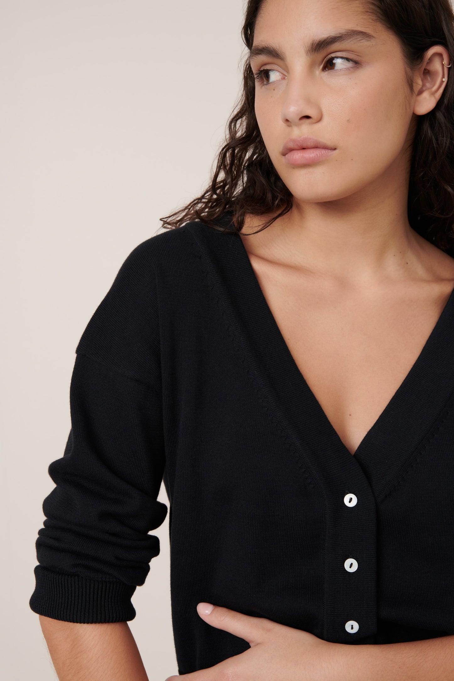 KOWTOW | Willow Cardigan - Black