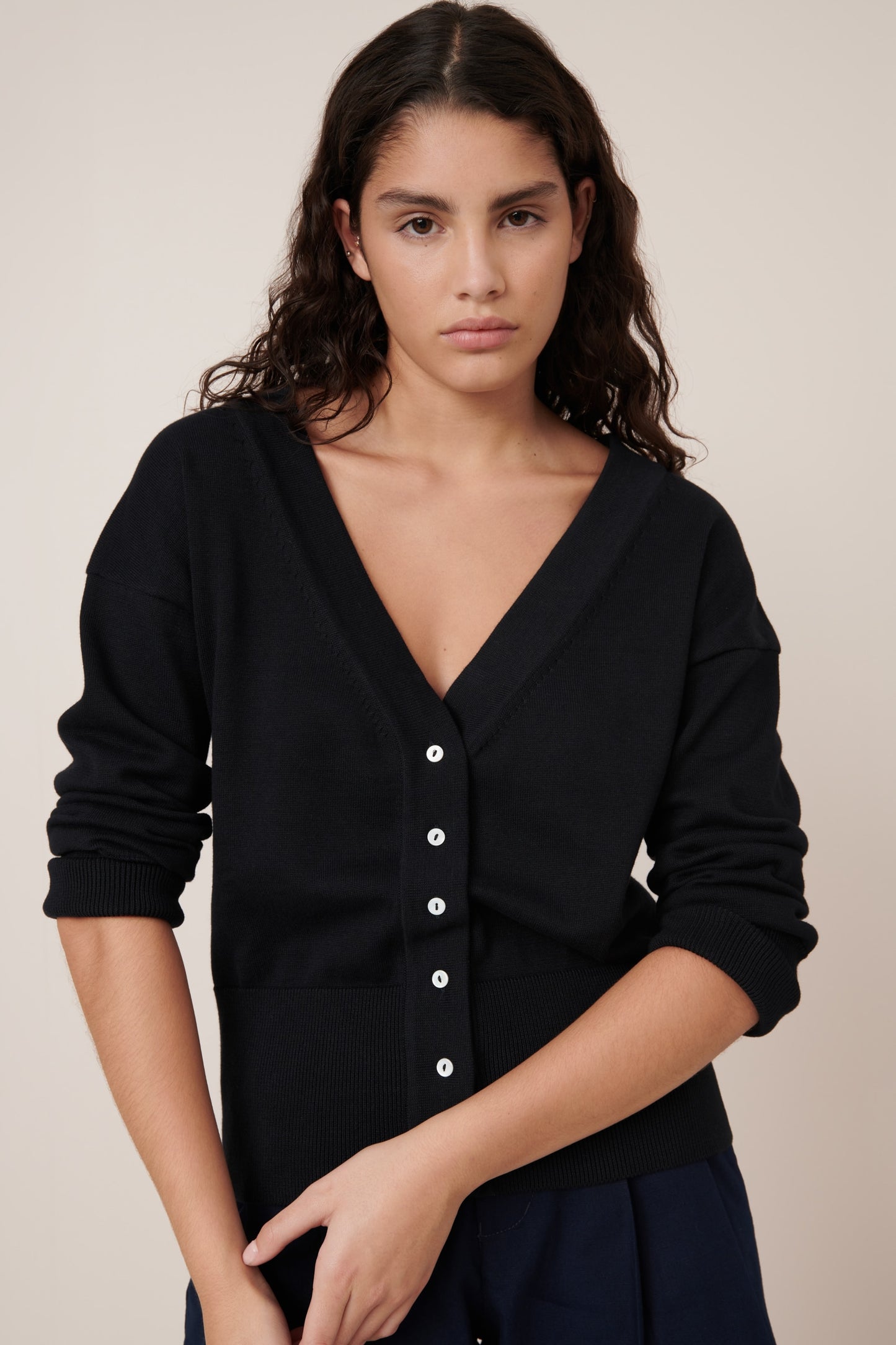 KOWTOW | Willow Cardigan - Black
