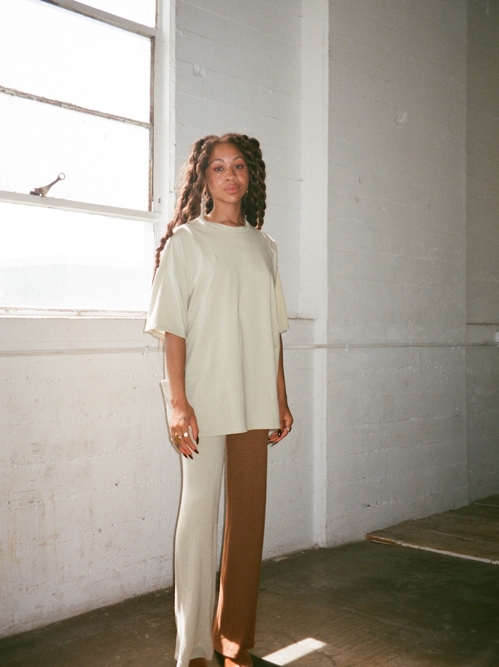 Selva Negra | Sabi Pant in Viscose Rib