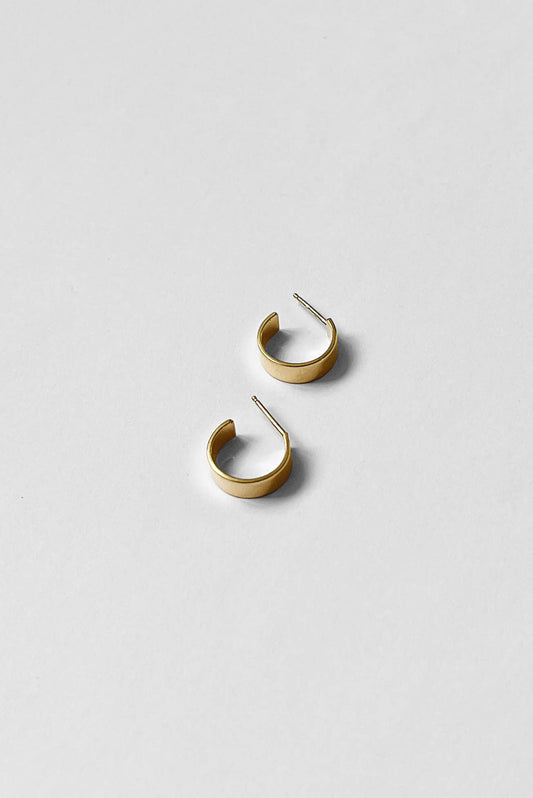 Kara Yoo | Merit Hoops - Gold Vermeil