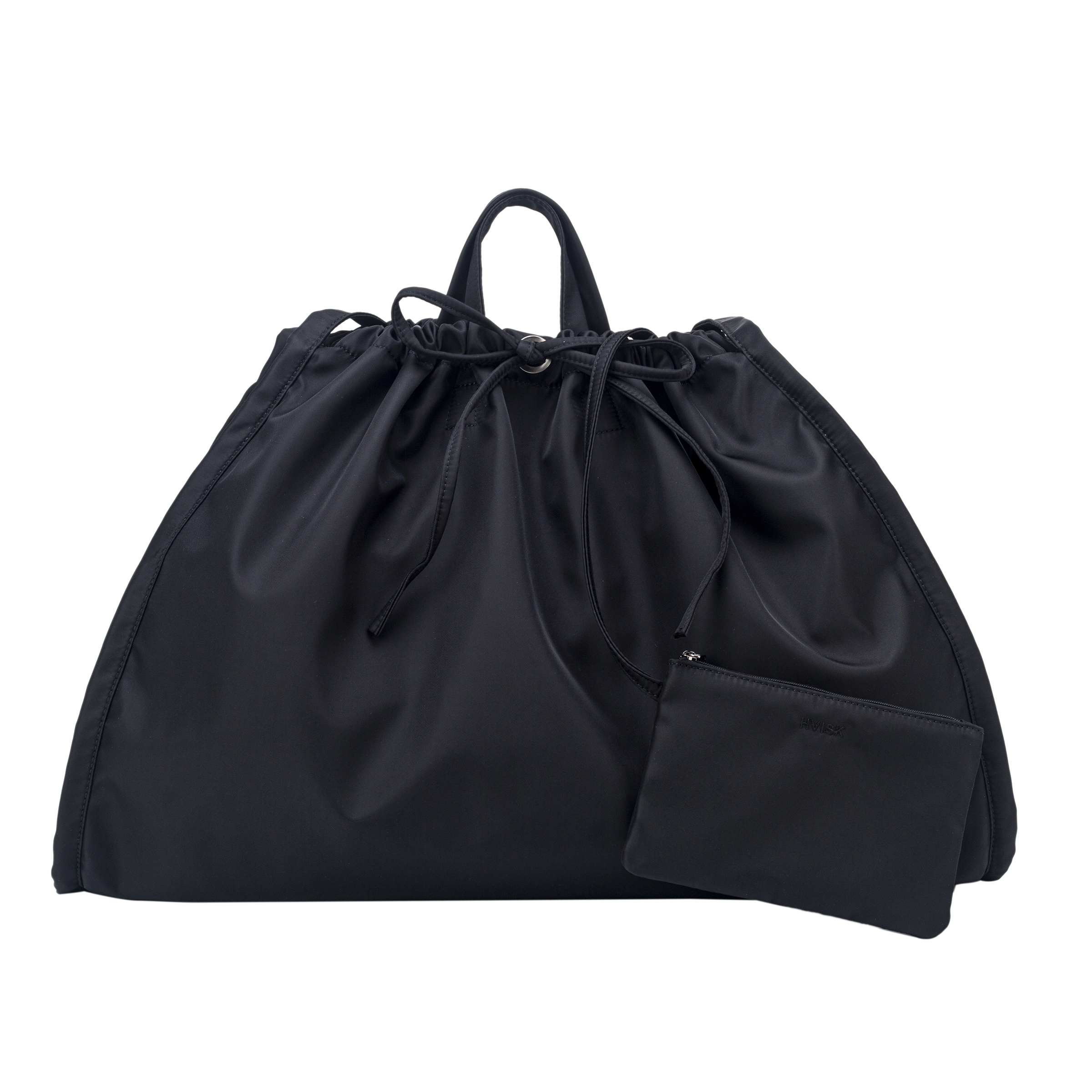 HVISK | Sage Medium Matte Twill Bag - Black