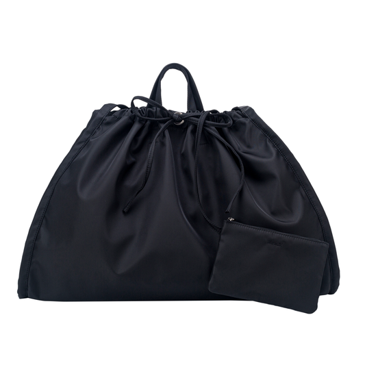 HVISK | Sage Medium Matte Twill Bag - Black