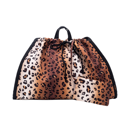 HVISK | Sage Twill Priint Bag - Leopard