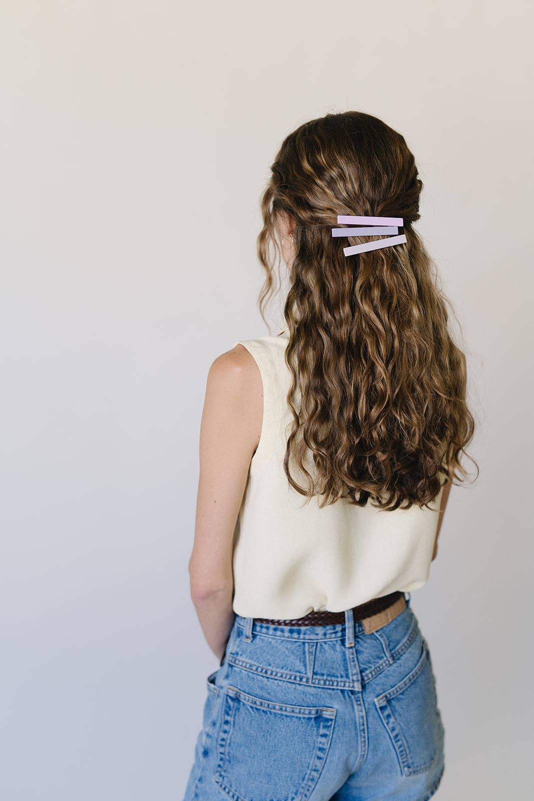Evie Hair Clips - Mango
