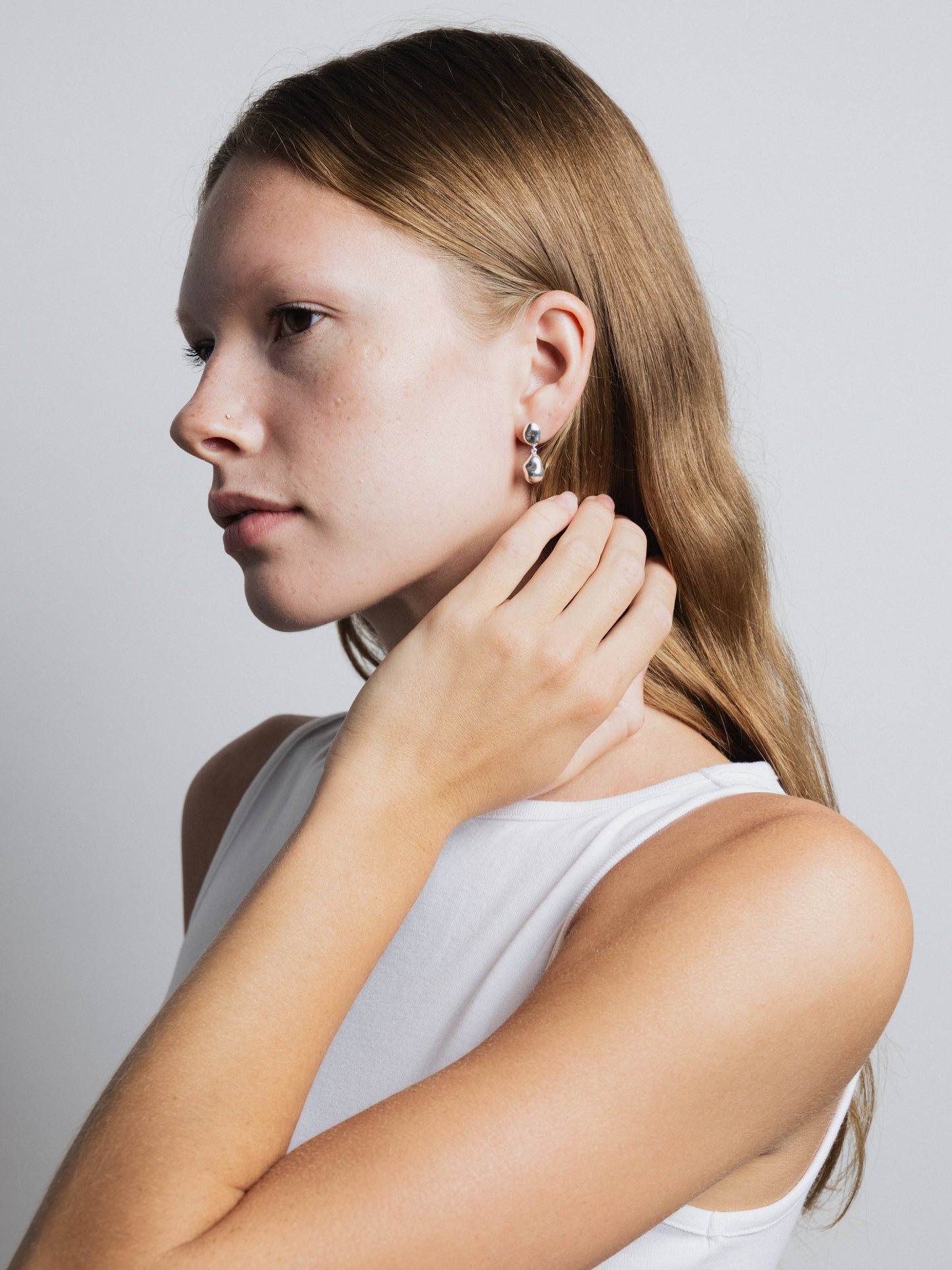 Wolf Circus | Pinto Earrings in Sterling Silver