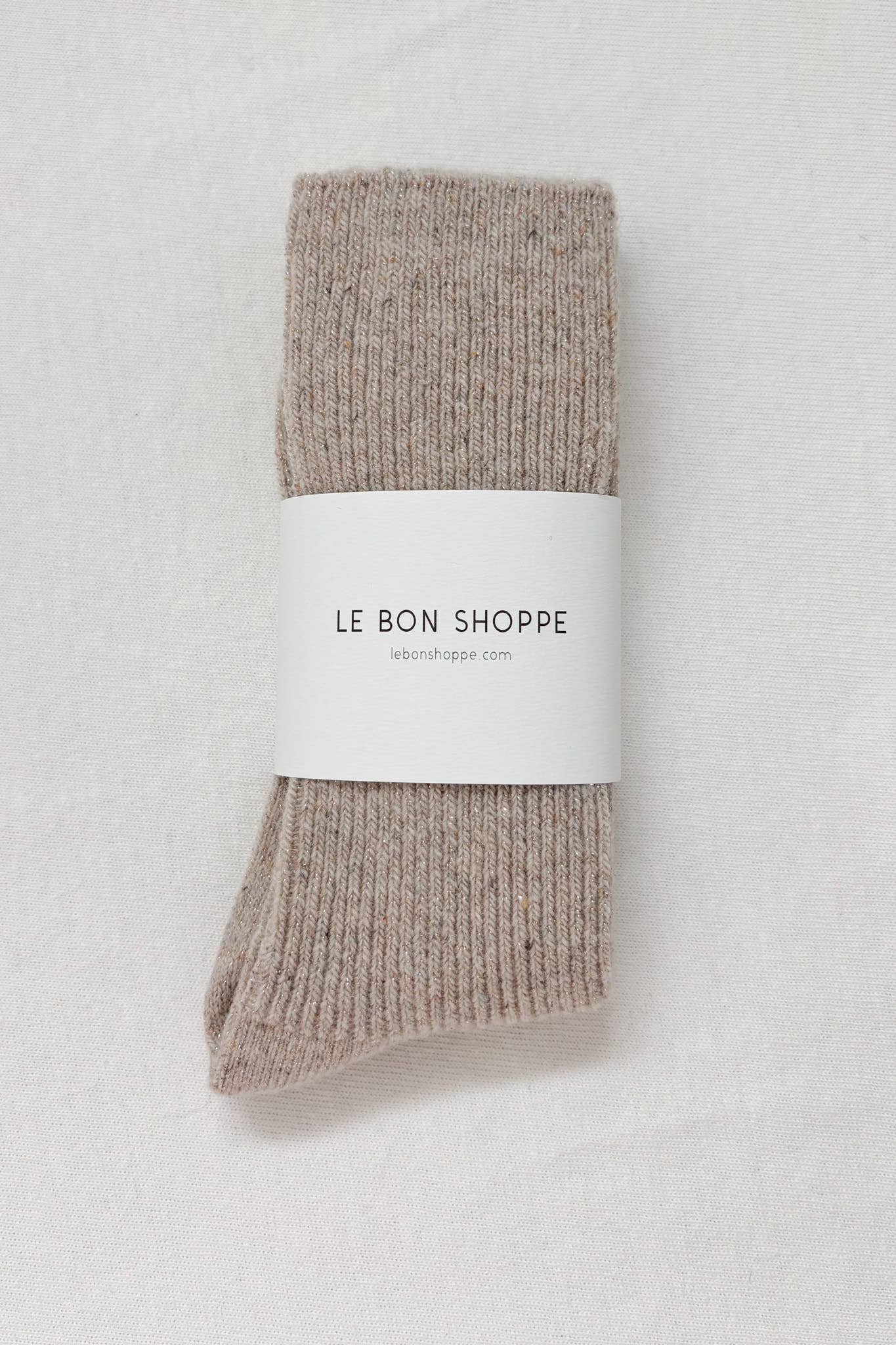 Le Bon Shoppe | Winter Sparkle Socks - Champagne