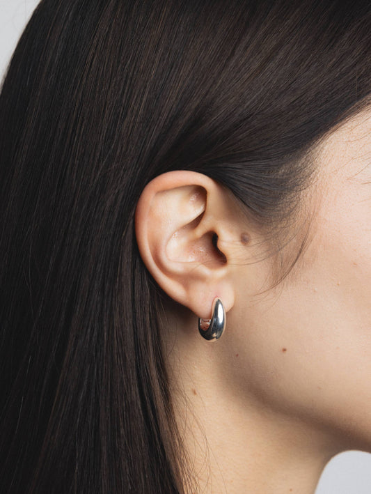 Wolf Circus | Gemma Hoops in Sterling Silver