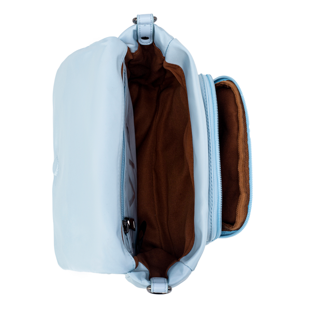 HVISK | Cayman Pocket Puffer Matt Twill Bag - Blue Sky