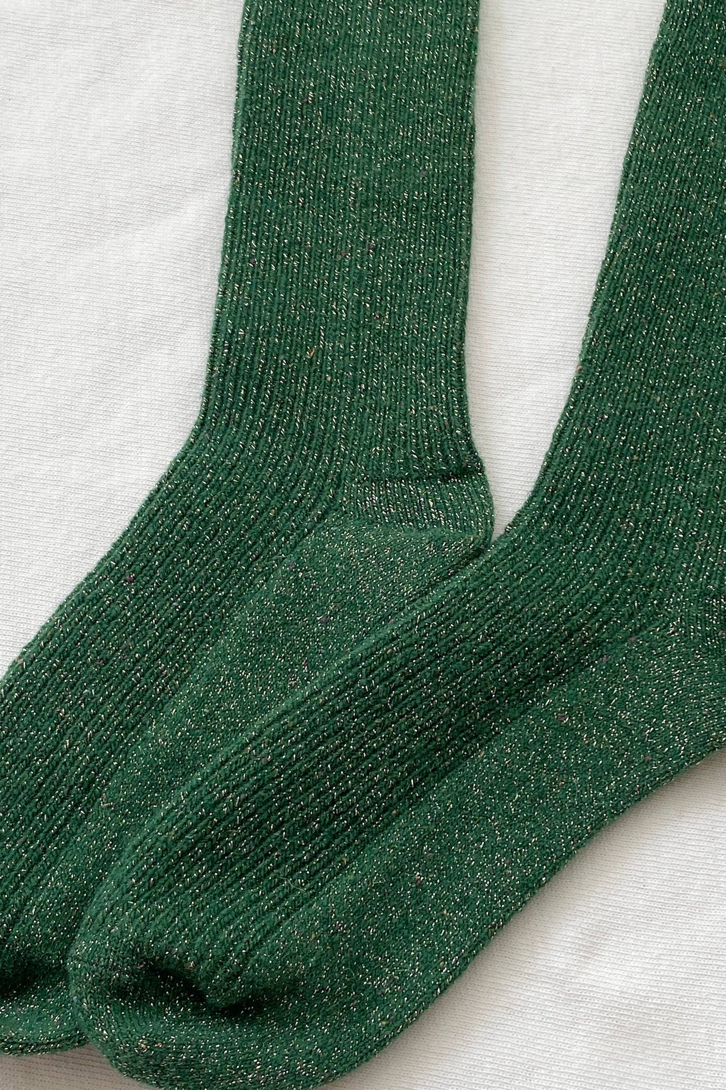 Le Bon Shoppe | Winter Sparkle Socks - Evergreen