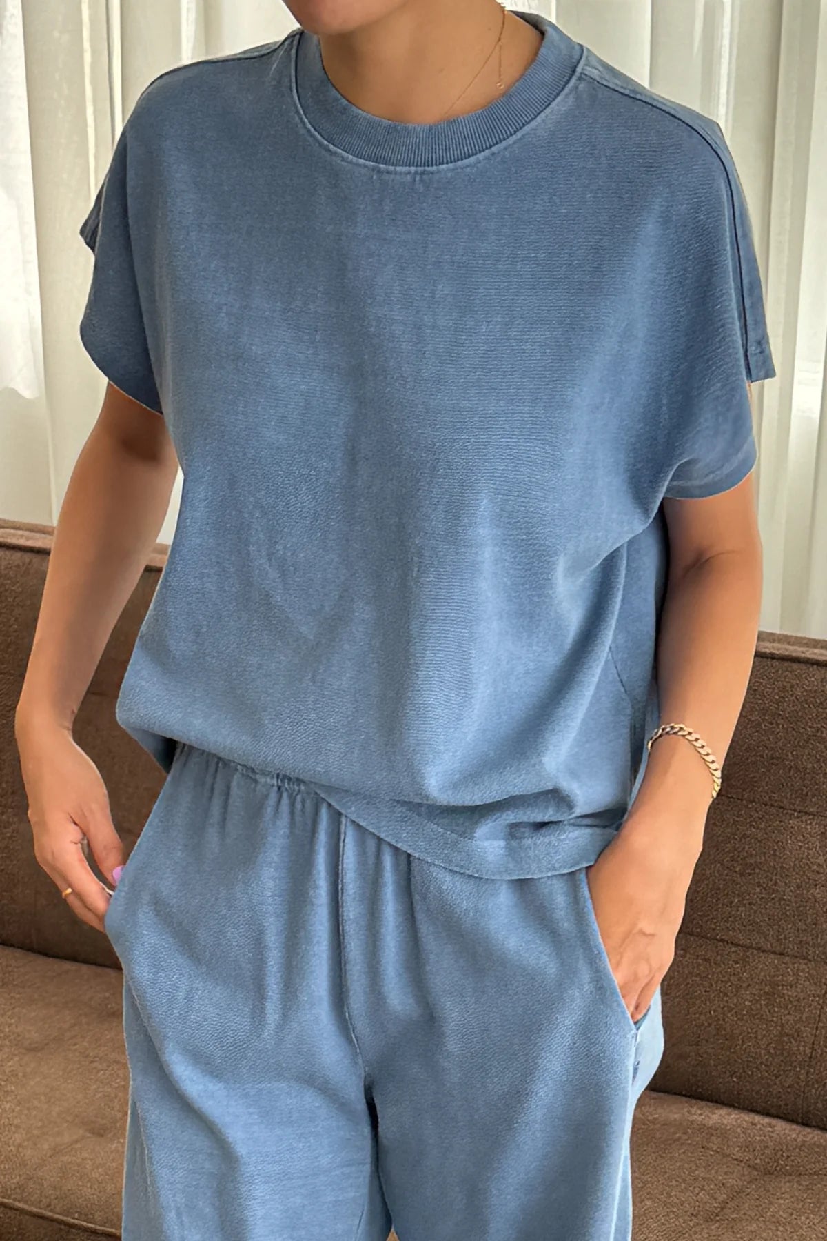 Le Bon Shoppe | Jeanne Tee - Cornflower