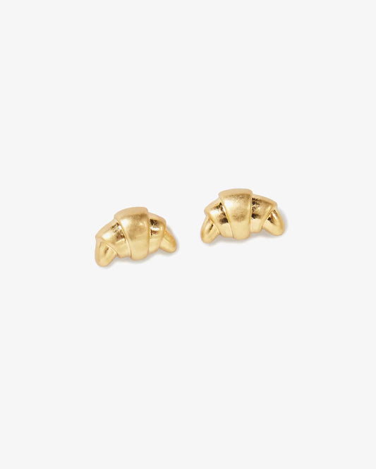 Clare V. | Croissant Stud Earrings