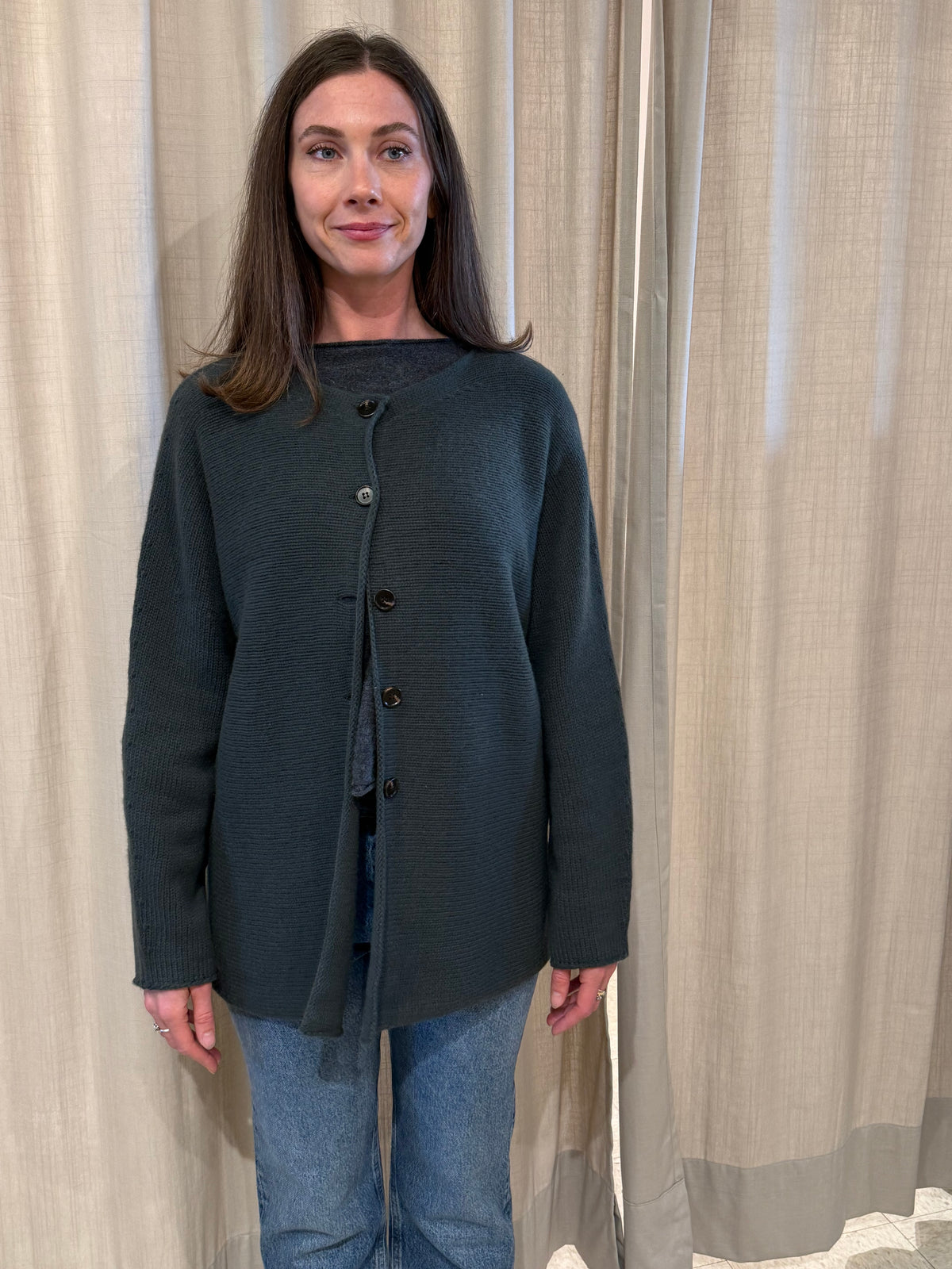 Naïf | Lila Cardigan - Olive Green