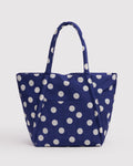 Baggu | Cloud Bag - Navy and Cream Polka Dot