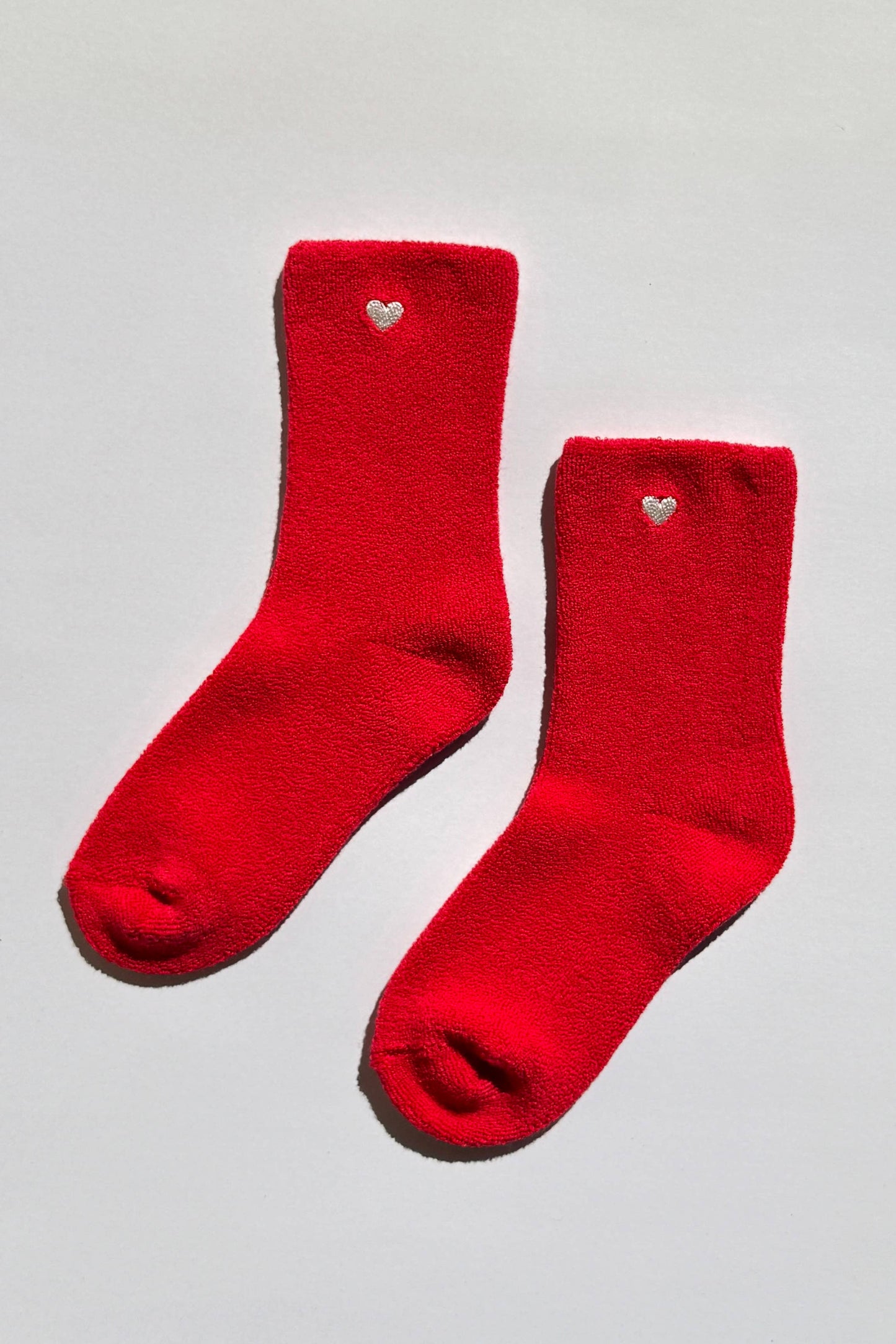 Le Bon Shoppe | Embroidered Cloud Socks - Red