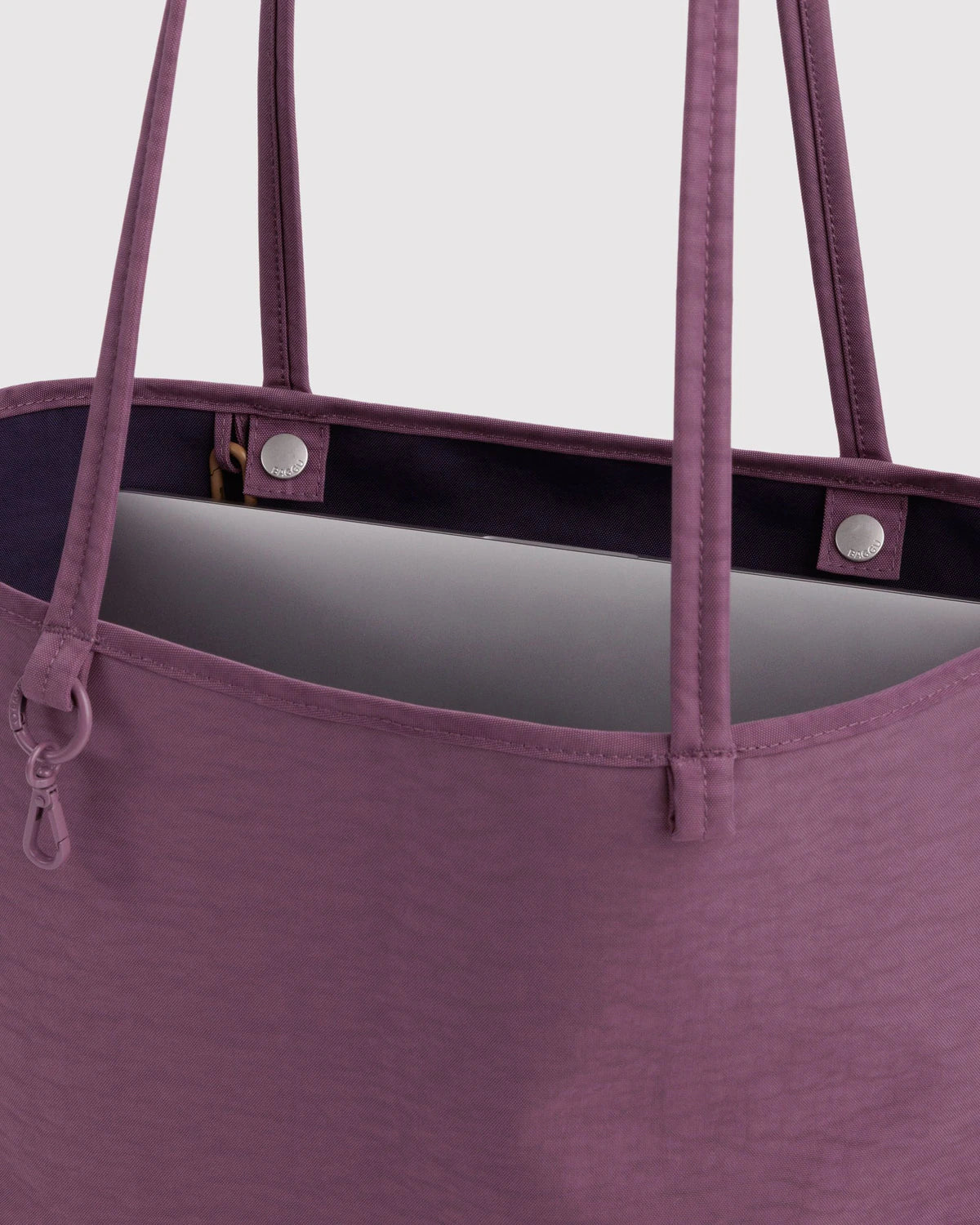 Baggu | Medium Nylon Reversible Tote - Wild Plum Mix