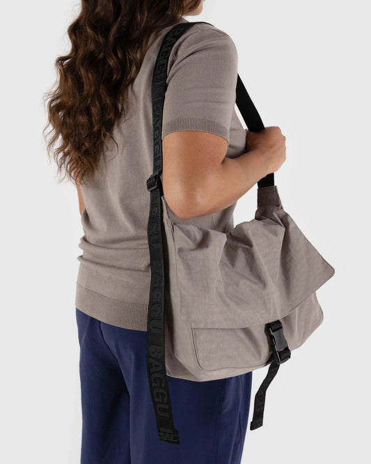 Baggu | Nylon Messenger Bag - Dove