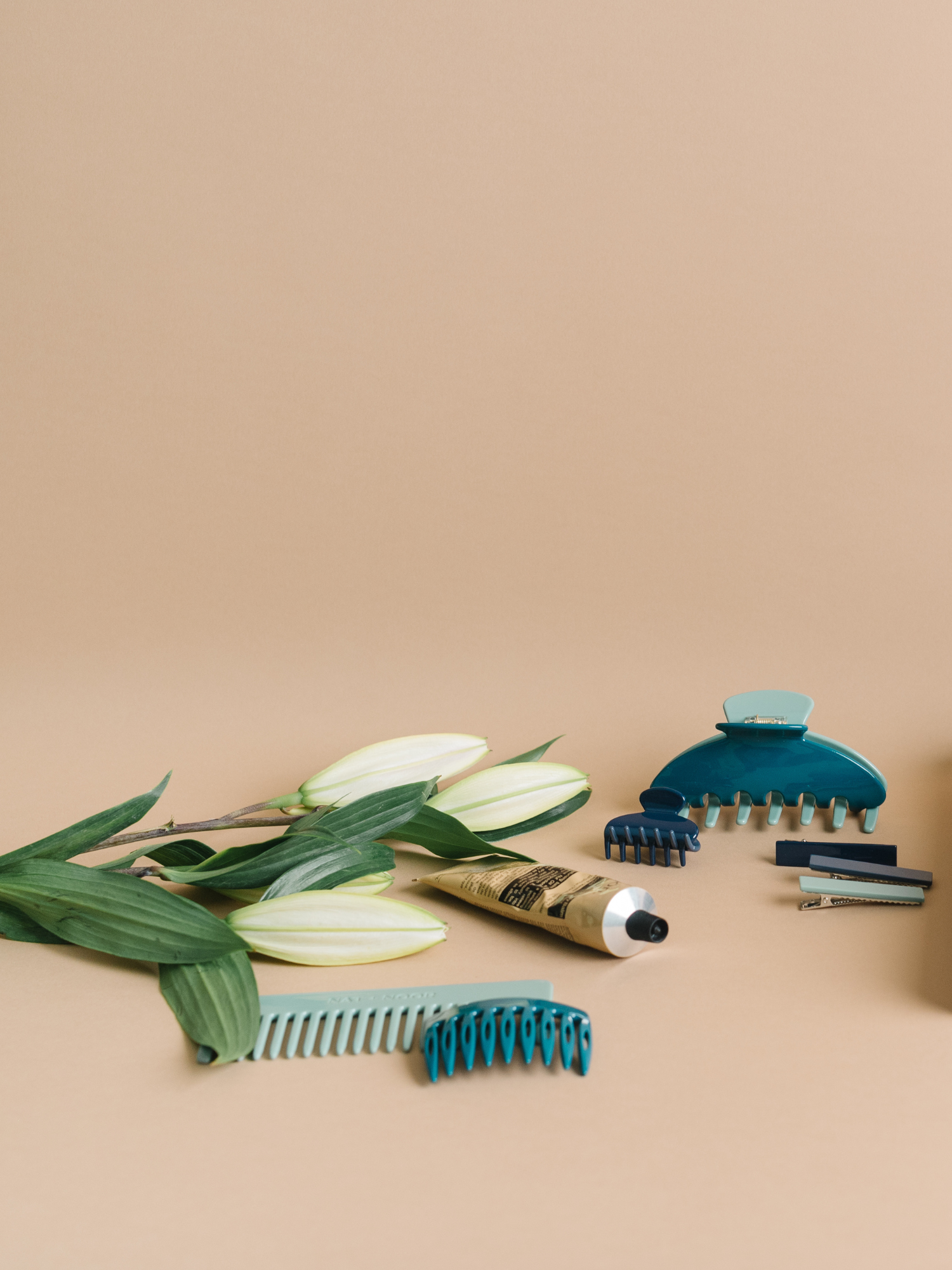 Nat + Noor | Small Hair Claw - Sea