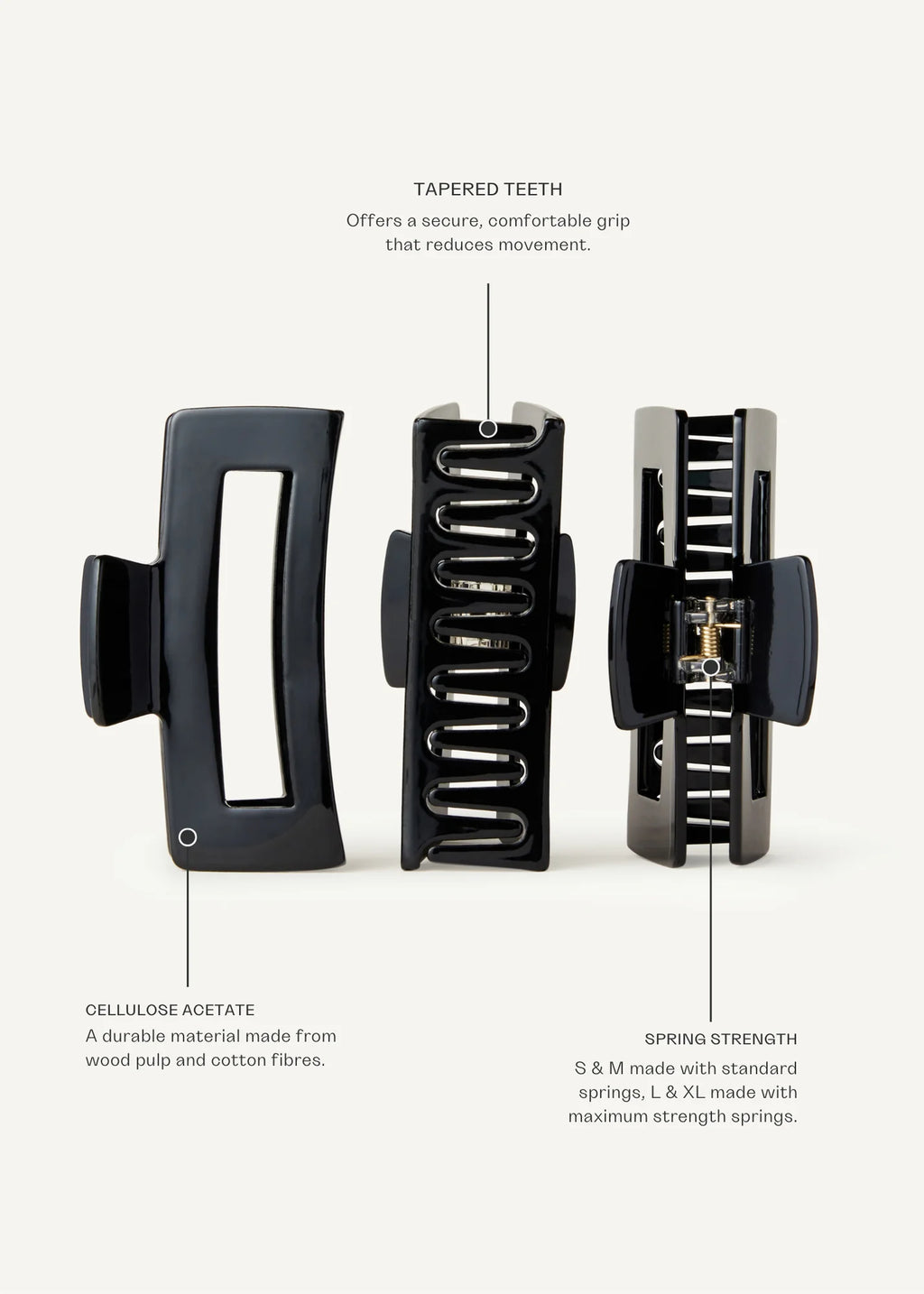Kōv Essentials | Daily Claw Small - 4 Colours