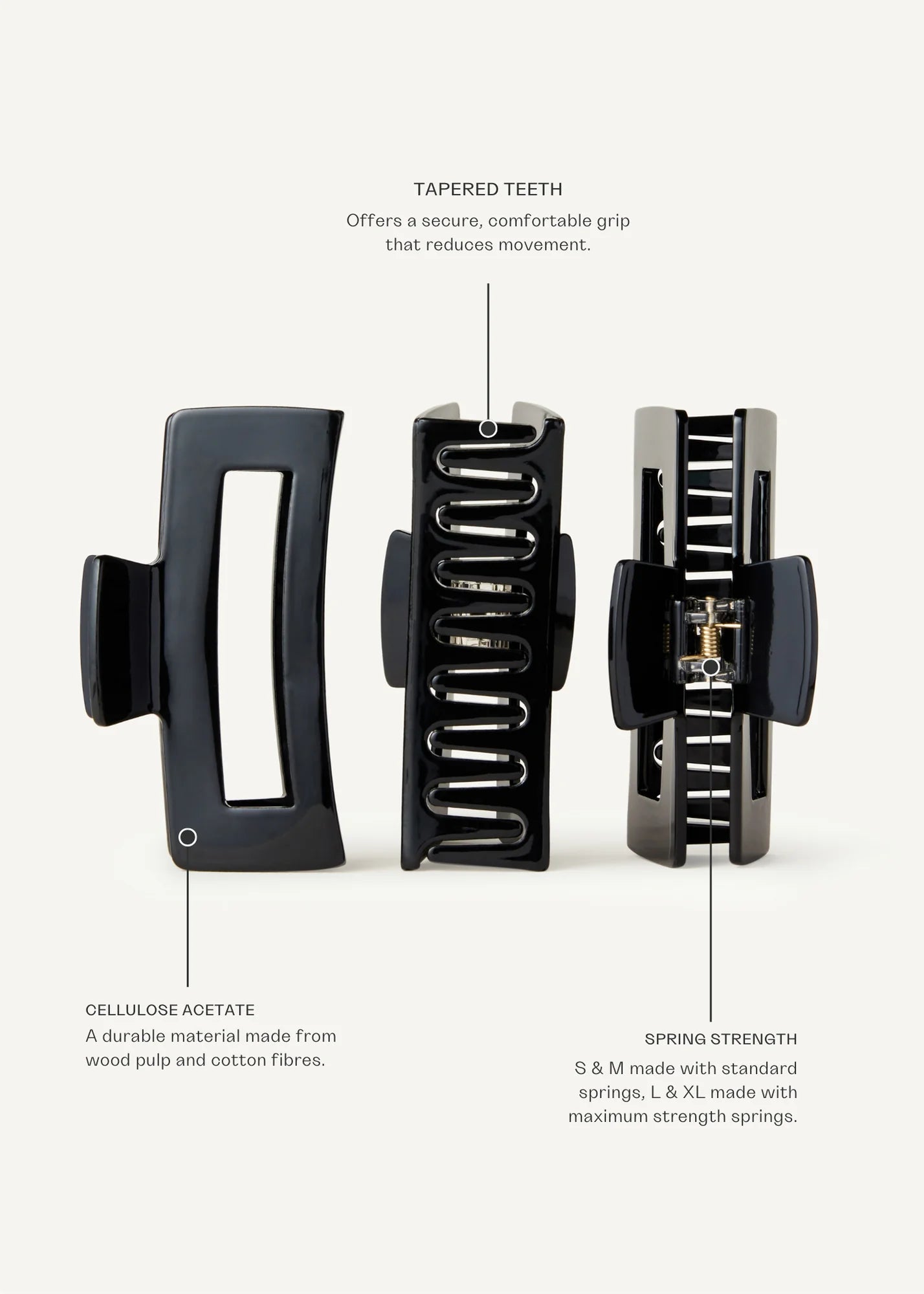 Kōv Essentials | Daily Claw Large - 4 Colours