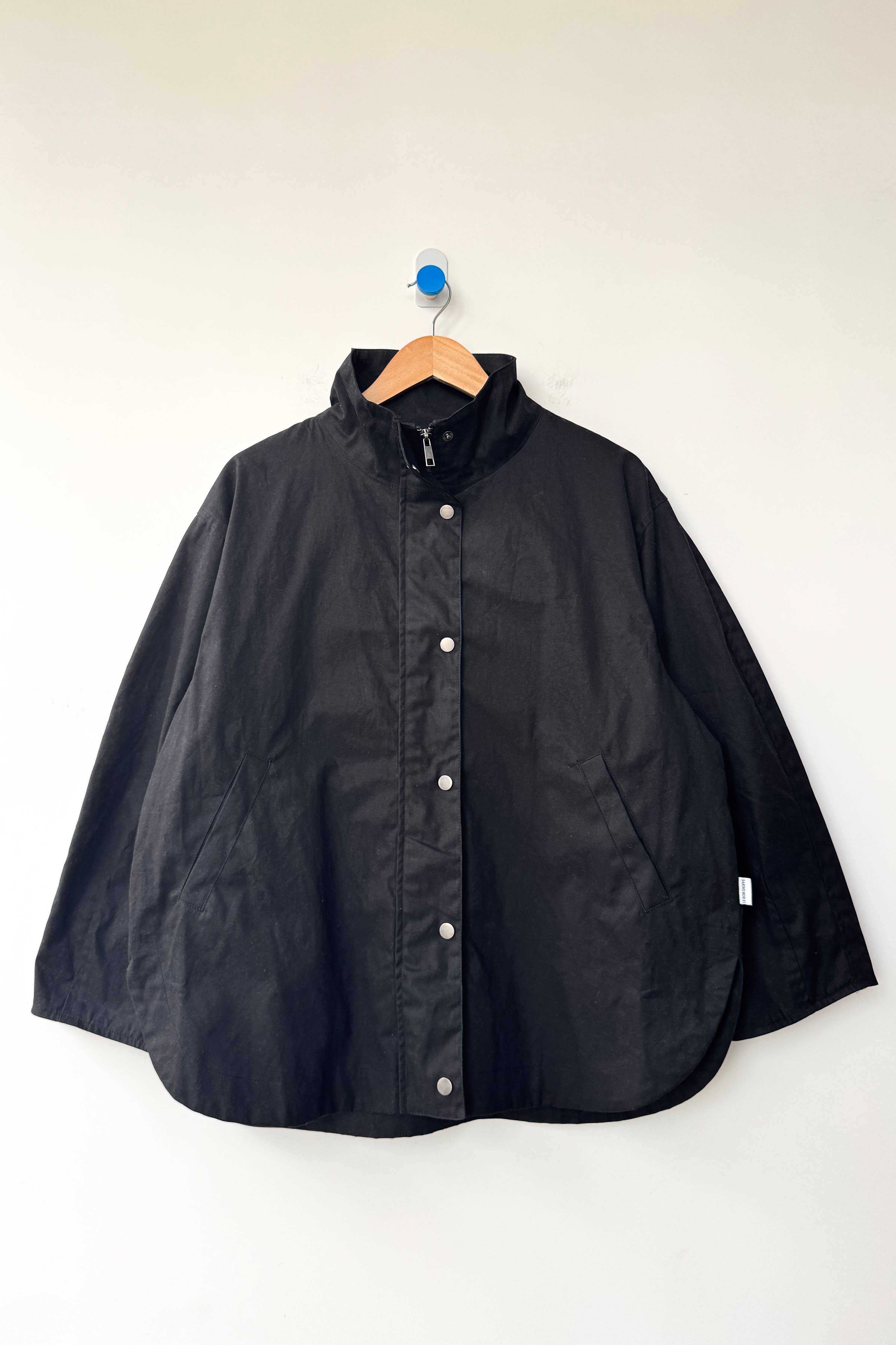 Le Bon Shoppe | Blair Waxed Cotton Jacket - Black