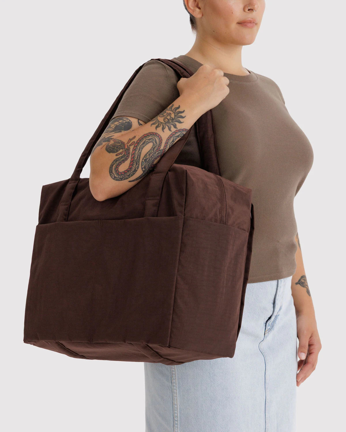 Baggu | Cloud Carry On - Coffee