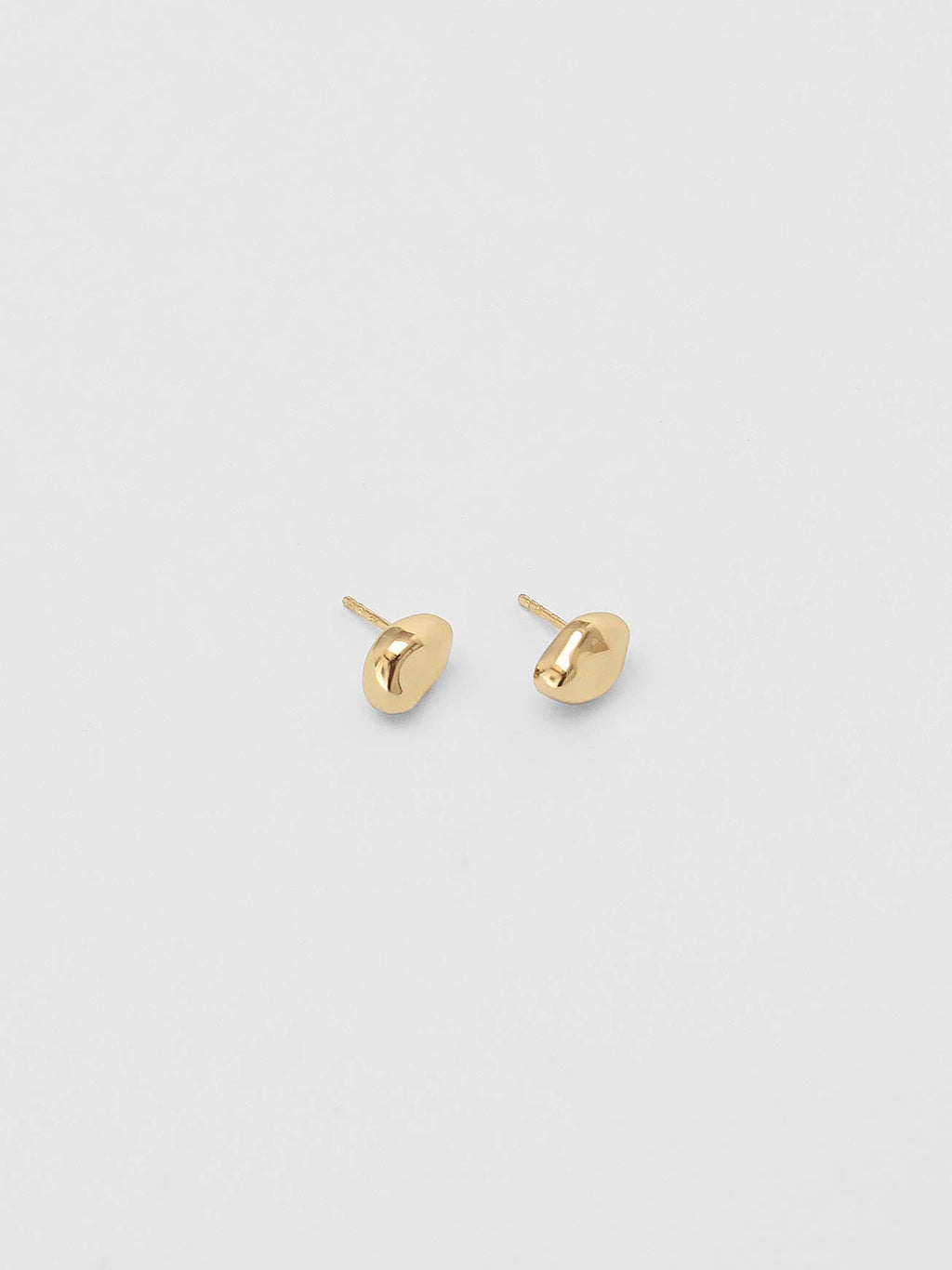 Wolf Circus | Bean Stud Earrings in Gold