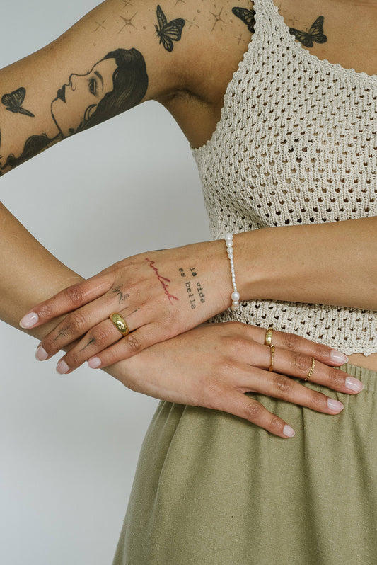 Kara Yoo | Avery Bracelet - Pearl