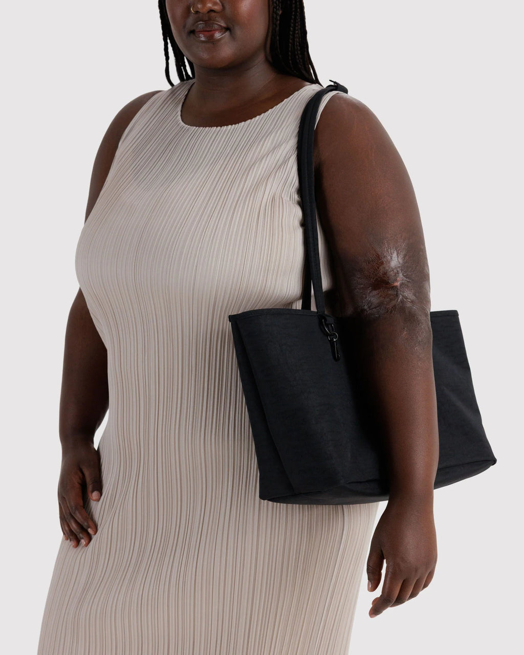 Baggu | Medium Nylon Reversible Tote - Black Mix