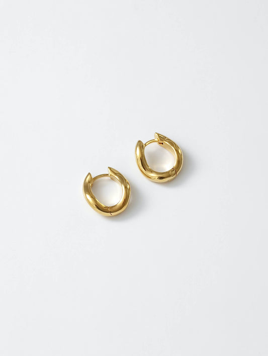 Wolf Circus | Rowan Hoops in Gold