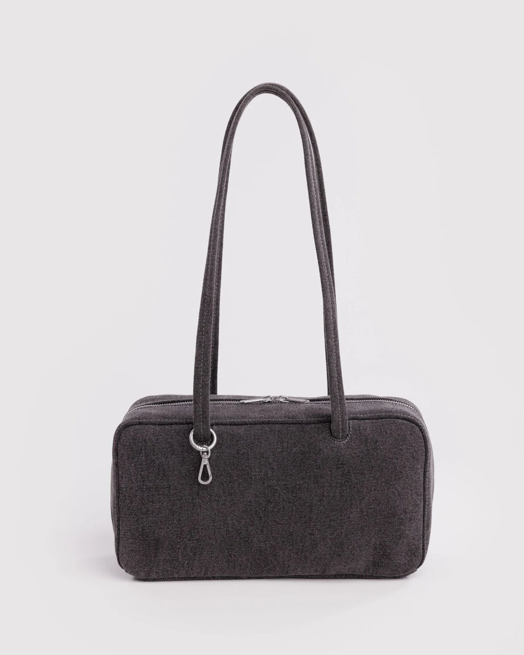 Baggu | Denim Bowler Bag - Washed Black Denim