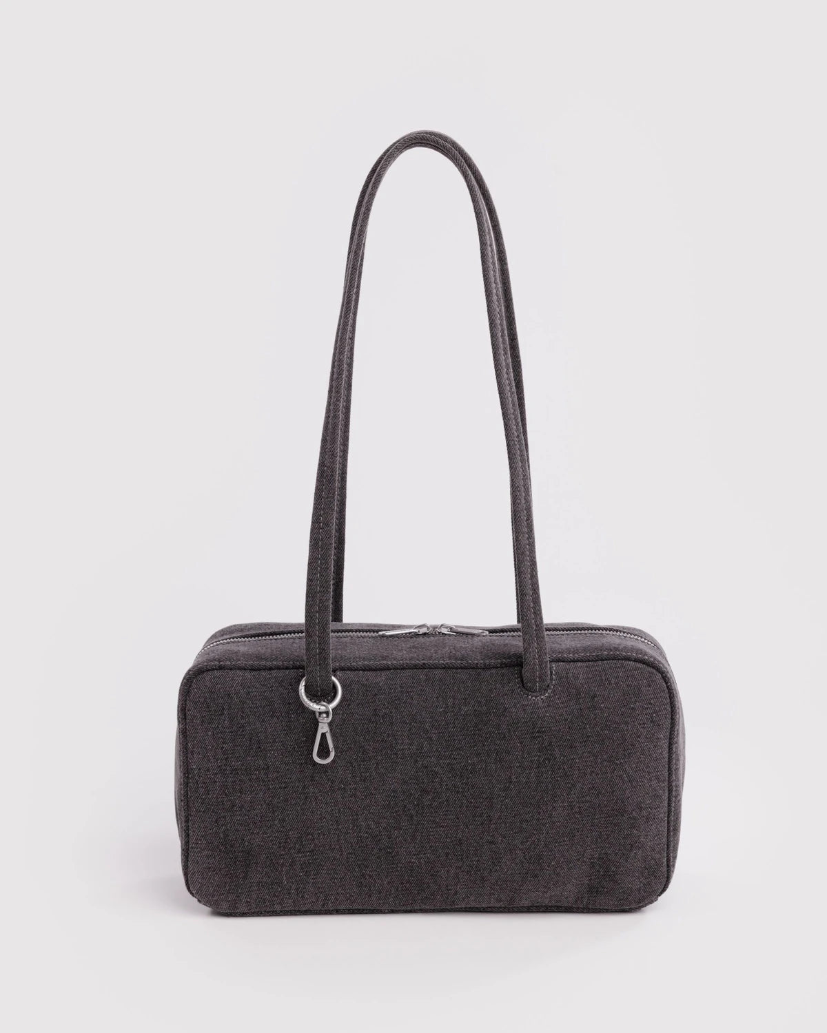 Baggu | Denim Bowler Bag - Washed Black Denim